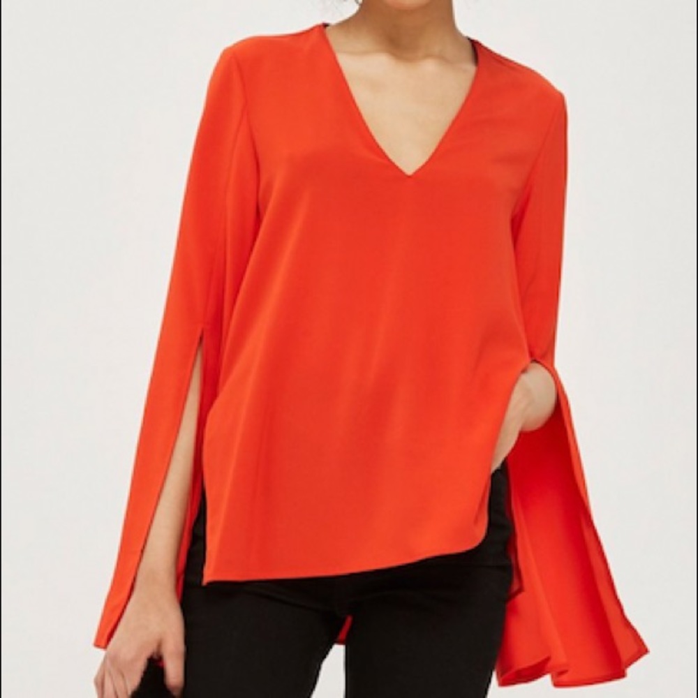 V-Neck Tunic Blouse